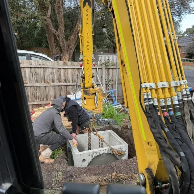 Recent Cain Excavation Group job: Instagram post 2